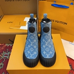 ルイヴィトン 頭階牛革高級靴